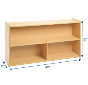 Value Line Preschool 2-shelf Storage - Children's Factory