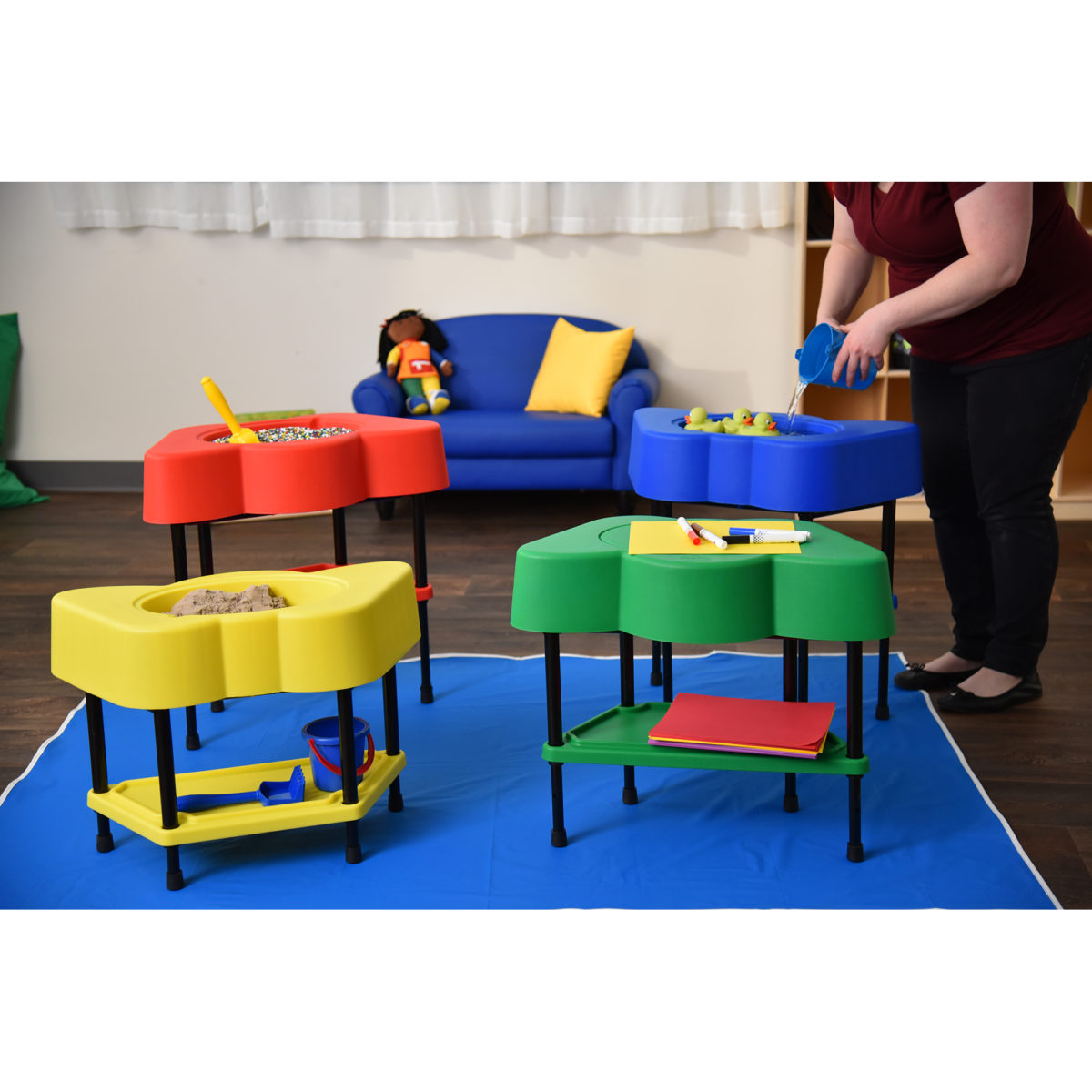 Sensory Table - 4 Pack Set - Children's Factory