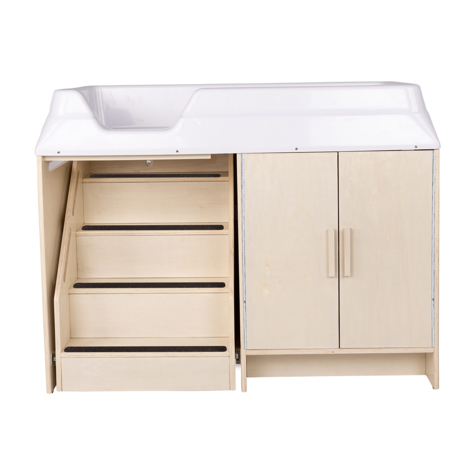 Infant Changing Table with Stairs - Assembled - Children's Factory