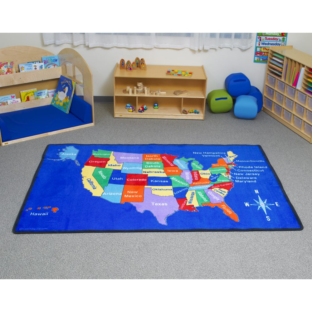 US Map Rug Children S Factory   US Map Rug 1000x1000 